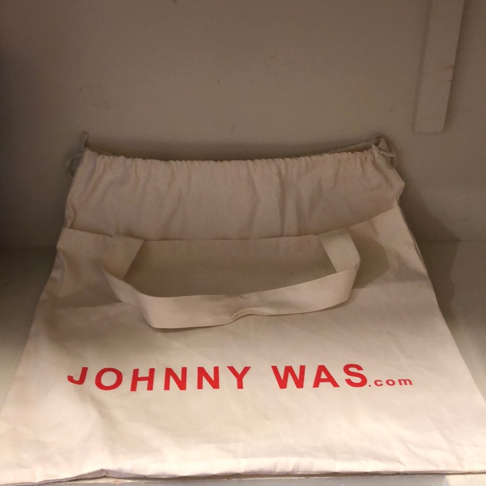 Johnny was canvas bag